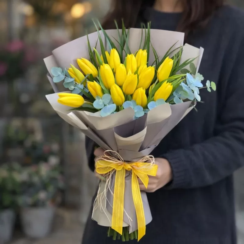 Sarı Lale Buketi