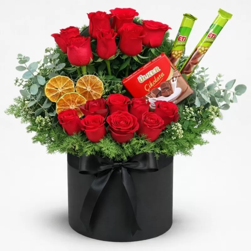 Kutuda Gül ve Çilolata 