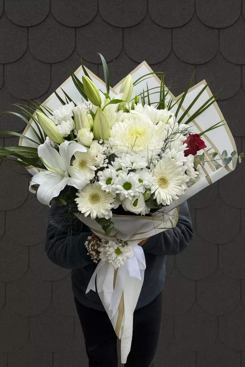 Zambak&Şebboy Buketi 