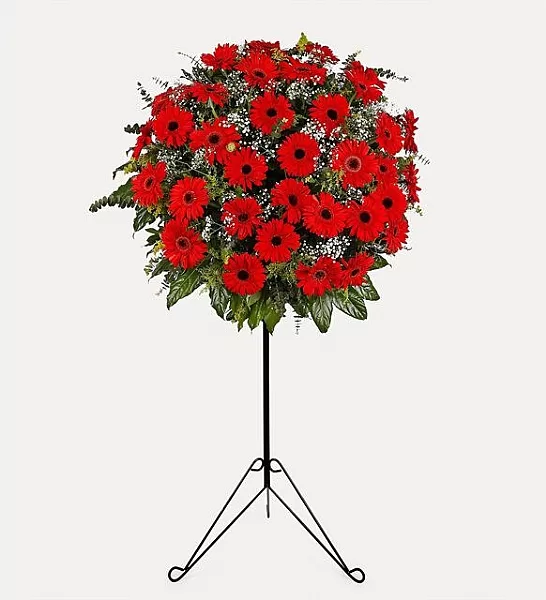 Ferforje Aranjman Kırmızı