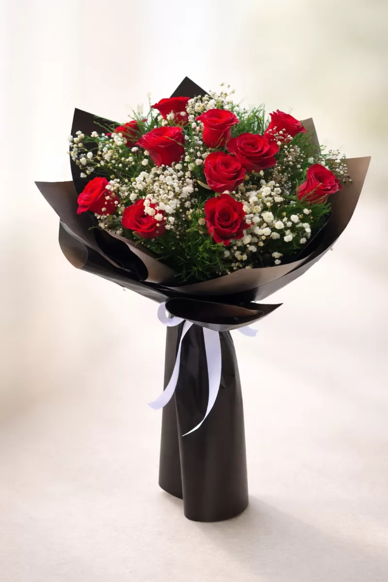 Kırmızı Gül Buketi 11’li 
